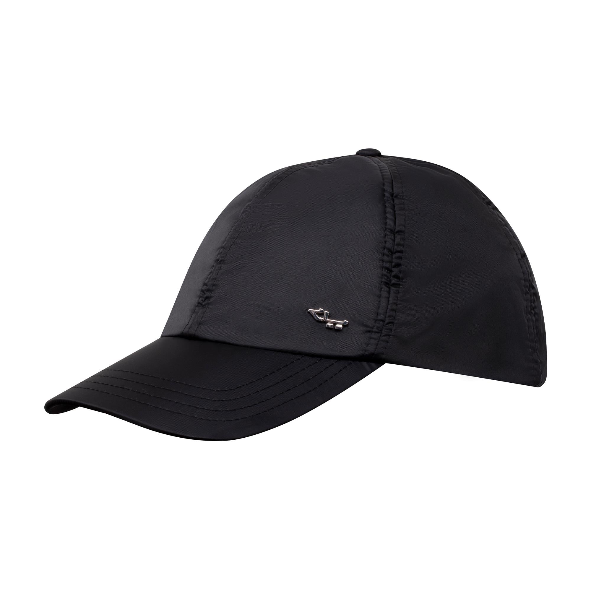 Rohnisch Padded Logo Ladies Golf Cap Black